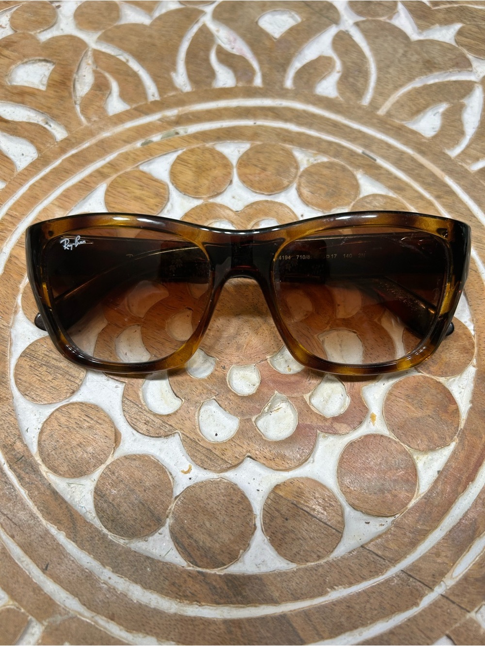Ray-Ban Women's Tortoiseshell Sunglasses - 4184